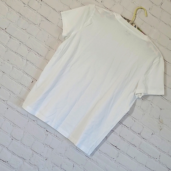 Madewell Casual Cotton Logo Spellout Tee Tshirt Loose Fit Womens Size Medium - Picture 11 of 14